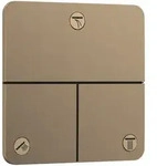 Hansgrohe ShowerSelect Comfort Q Ventil Unterputz, Brushed Bronze, 3 Verbraucher,
