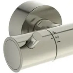 Ideal Standard Ceratherm T125 Duschsystem mit Badethermostat Pin-Griffe Silver...