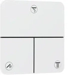 Hansgrohe ShowerSelect Comfort Q Absperrventil Unterputz, Mattwei&szlig;, 3...