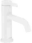 Hansgrohe AXOR One Einhebel-Waschtischmischer 70, Hebelgriff, Mattwei&szlig;, Ausladung