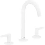 Hansgrohe AXOR One 3-Loch Waschtischarmatur 170 mit Hebelgriffen und Push-Open