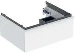 Geberit iCon Unterschrank f&uuml;r Waschtisch, 1 Schublade, wei&szlig; hochgl&auml;nzend/matt,