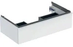 Geberit iCon Unterschrank f&uuml;r Waschtisch, wei&szlig; matt, 88,8 x 24,7 x 47,6 cm, mit