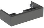 Geberit iCon Unterschrank f&uuml;r Waschtisch, 1 Schublade, lava lackiert matt, 88,8 x