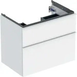 Geberit iCon Unterschrank f&uuml;r Waschtisch, 74 x 61,5 x 47,6 cm, wei&szlig; hochgl&auml;nzend,