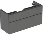 Geberit iCon Unterschrank f&uuml;r Waschtisch, 118,4 x 61,5 x 47,6 cm, lava lackiert