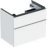 Geberit iCon Unterschrank f&uuml;r Waschtisch, 74 x 61,5 x 47,6 cm, wei&szlig; hochgl&auml;nzend,