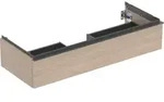 Geberit iCon Unterschrank f&uuml;r Waschtisch, 1 Schublade, Eiche/Melamin Holzstruktur