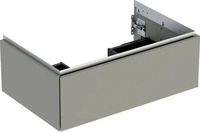 Geberit 505072007, Geberit ONE Unterschrank f&uuml;r Waschtisch, greige matt, 74 x 26,6 x
