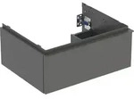 Geberit iCon Unterschrank f&uuml;r Waschtisch, 1 Schublade, lava, 60 cm Breite, 24,7 cm