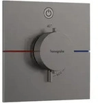 Hansgrohe ShowerSelect Comfort E Thermostat Unterputz f&uuml;r 1 Verbraucher, Brushed