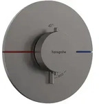 Hansgrohe ShowerSelect Comfort S Thermostat Unterputz, Brushed Black Chrome