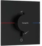 Hansgrohe ShowerSelect Comfort E Ventil Unterputz f&uuml;r 3 Verbraucher, Mattschwarz