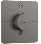 Hansgrohe ShowerSelect Comfort Q Thermostat Unterputz, Brushed Black Chrome, 1