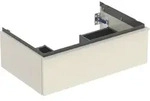 Geberit iCon Unterschrank f&uuml;r Waschtisch, sandgrau, 74 x 24,7 x 47,6 cm, mit einer