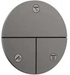 Hansgrohe ShowerSelect Comfort S Ventil Unterputz f&uuml;r 3 Verbraucher Brushed Black