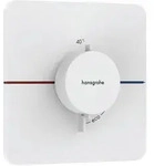 Hansgrohe ShowerSelect Comfort Q Thermostat Unterputz, Mattwei&szlig; &ndash; pr&auml;zise