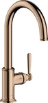 Hansgrohe 16580300, Hansgrohe AXOR Montreux Einhebel-K&uuml;chenmischer 260 Polished Red