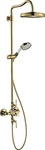 Hansgrohe 16572990, Hansgrohe AXOR Montreux Showerpipe mit Thermostat und Kopfbrause