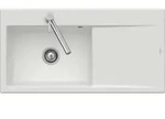 Villeroy & Boch fl&auml;chenb&uuml;ndige Sp&uuml;le Subway Style 60 Flat, Ivory CeramicPlus,