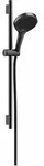 Hansgrohe Rainfinity Brauseset 130 3jet EcoSmart, Brushed Black Chrome, 720 mm