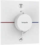 Hansgrohe ShowerSelect Comfort E Thermostat Unterputz f&uuml;r 2 Verbraucher, Mattwei&szlig;
