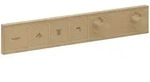 Hansgrohe RainSelect Thermostat Unterputz f&uuml;r 3 Verbraucher Brushed Bronze