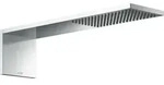 Hansgrohe AXOR ShowerComposition Kopfbrausemodul 1jet Chrom, 110 x 220 mm, PowderRain