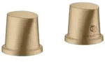 Hansgrohe AXOR Starck Organic 2-Loch Wannenrandarmatur mit Thermostat, Brushed Bronze