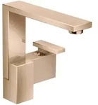 Hansgrohe AXOR Edge Einhebel-Waschtischmischer 190, Polished Red Gold,...