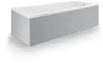 Duravit Badewanne &bdquo;No.1&ldquo; trapez 1600 &times; 850 mm, links in Wei&szlig;