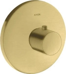 Hansgrohe 38715950, Hansgrohe AXOR Uno Thermostat HighFlow Unterputz, Brushed Brass
