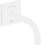 Hansgrohe AXOR Uno Elektronik-Waschtischmischer Unterputz Mattwei&szlig;, Ausladung: 165