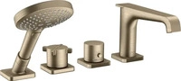 Hansgrohe 36411820, Hansgrohe AXOR Citterio E 4-Loch Wannenrandarmatur mit
