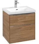 Villeroy & Boch Subway 3.0 Waschbeckenunterschrank C578L0, 572x576x478 mm, Kansas Oak