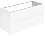KEUCO X-LINE Waschtischunterbau mit 2 Ausz&uuml;gen 1200x605x490mm inox/inox