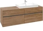 Villeroy & Boch Collaro Waschbeckenunterschrank C02700 1600x548x500mm Kansas Oak