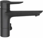 Kludi MIX Sp&uuml;ltisch-Multi-Armatur DN 15, mattschwarz, geschlossener Hebel, Metall,
