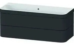 Duravit Waschtischunterschrank c-shaped Set wandh&auml;ngend &bdquo;Happy D.2 Plus&ldquo;...