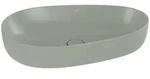 Villeroy & Boch Antao Aufsatzwaschbecken 650x400mm Asymmetrisch Morning Green
