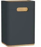 Sento Halbhochschrank 40 x 58 cm 1 T&uuml;r T&uuml;ranschlag links Anthrazit Matt