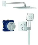 Unterputz Duschsystem Grohtherm SmartControl 34865, eckige Form, mit UP-THM mit 2