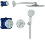 Unterputz Duschsystem Grohtherm SmartControl 34863, runde Form, mit...