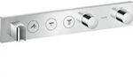 Thermostatmodul Unterputz Select Axor Fertigset 3 Verbraucher chrom