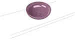 Kaldewei MIENA Waschtisch-Schale, rund, 450 mm Durchmesser, Perl-Effekt, ohne