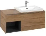 Villeroy & Boch Subway 3.0 Waschbeckenunterschrank, 1001x423x516 mm, Kansas Oak