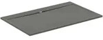 Ideal Standard Rechteck-Brausewanne Ultra Flat S i.life 1600x1000x30mm Quarzgrau