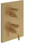 Villeroy & Boch Conum Unterputz-Thermostat YJ6-16 150x190x124mm Brushed Gold