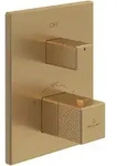 Villeroy & Boch Mettlach Unterputz-Thermostat YJ6-16, 150x190x129mm, Brushed Gold