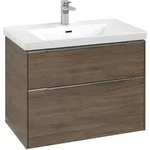 Villeroy & Boch Subway 3.0 Waschbeckenunterschrank C574L0, 772 x 576 x 478 mm,...